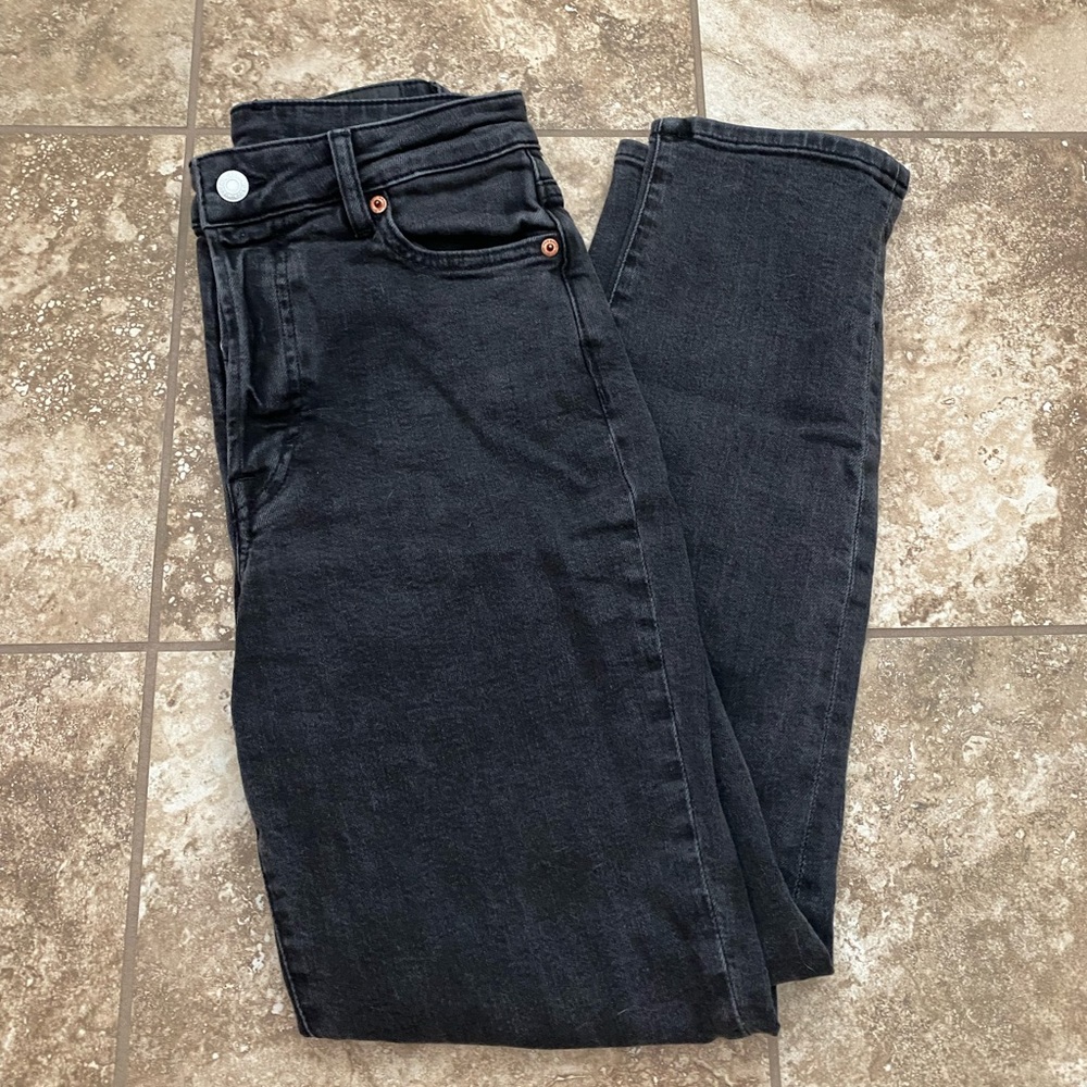 H&M high waisted mom jeans